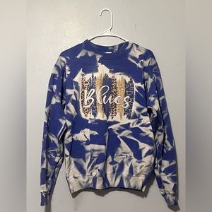 Marble, NHL St. Louis blues sweatshirt, Size: Small.